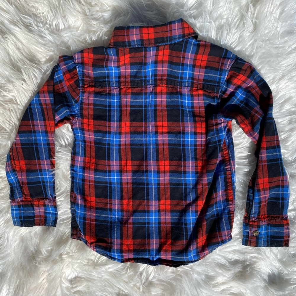 Plaid Button Up - Picture 4 of 6